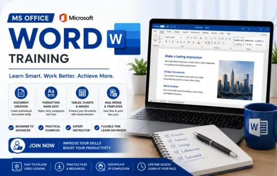 MS Word & PowerPoint – Recorded Course